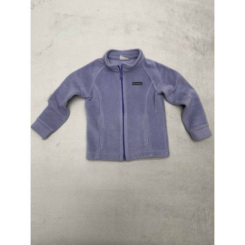 Columbia fleece full zip jacket size 4t